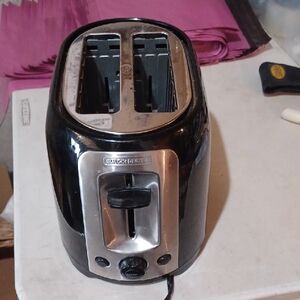 Black & Decker Black Toaster